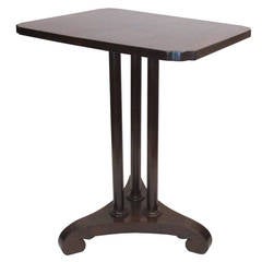 Antique American Empire Style Tilt-Top End Table