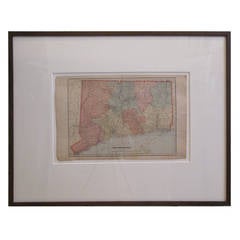 Antique Map of Connecticut
