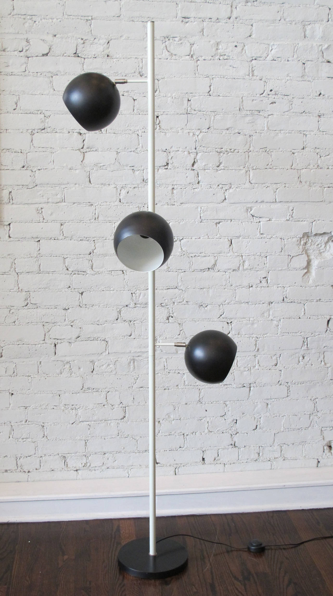 Tall Vintage Eyeball Floor Lamp by Cees Braakman for Pastoe