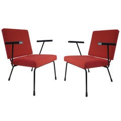 Pair of Gispen Armchairs