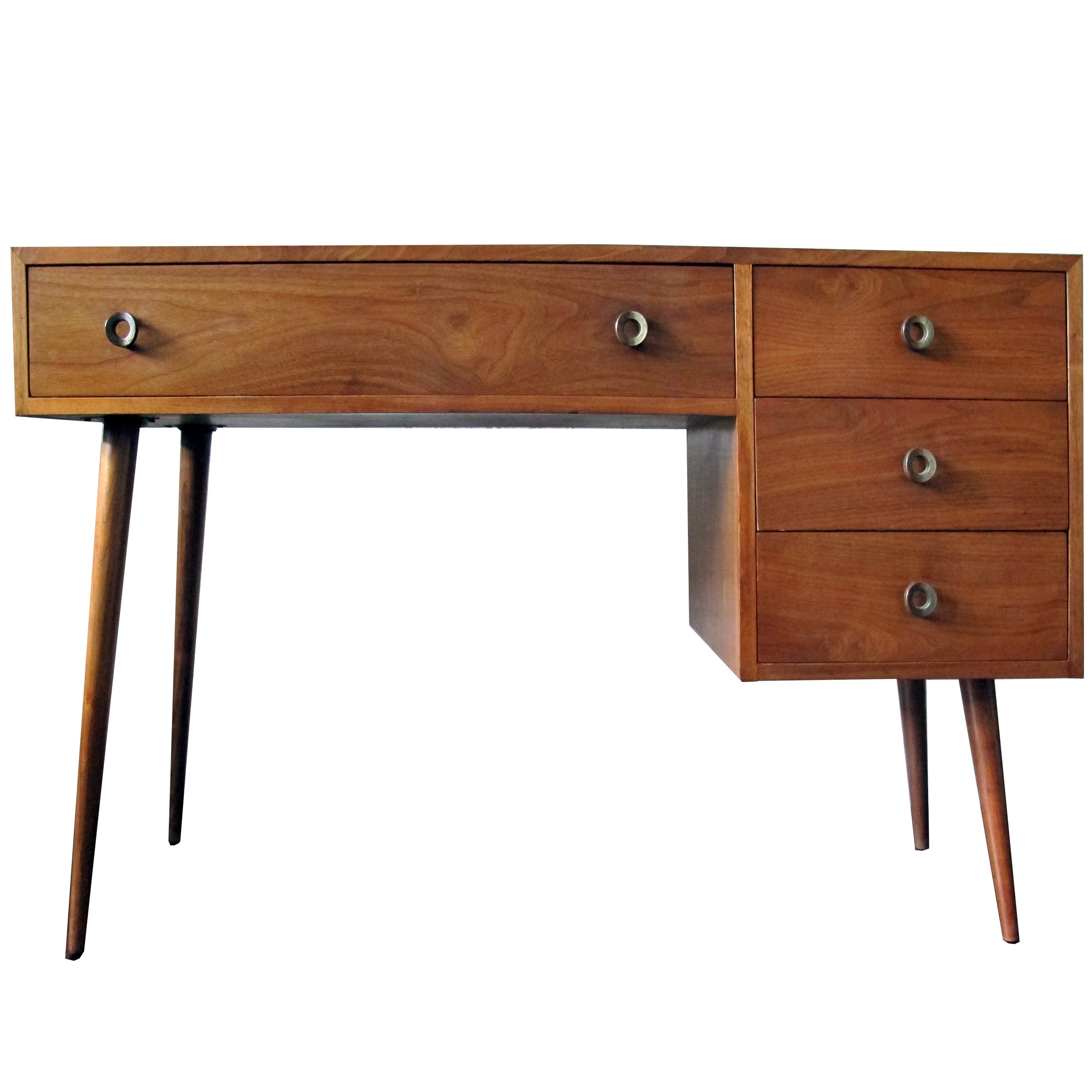 Walnut Desk by Stanley Young for Glenn of California For Sale