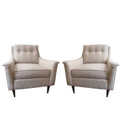 Pair of 1950s American Armchairs