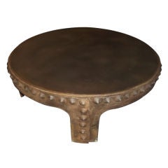 Industrial Coffee Table w/ Rivets