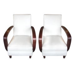 Pair of Loop Arm Chairs