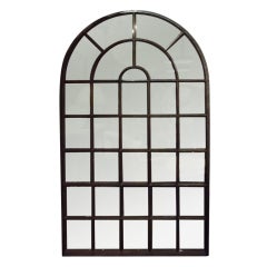 Cast Iron Palladian Window Mirror