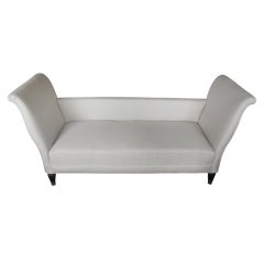 Antique Napoleon III Bench w/ Back