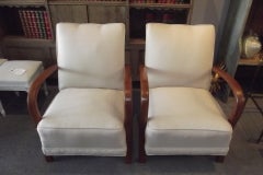 Pair of Loop Arm Chairs