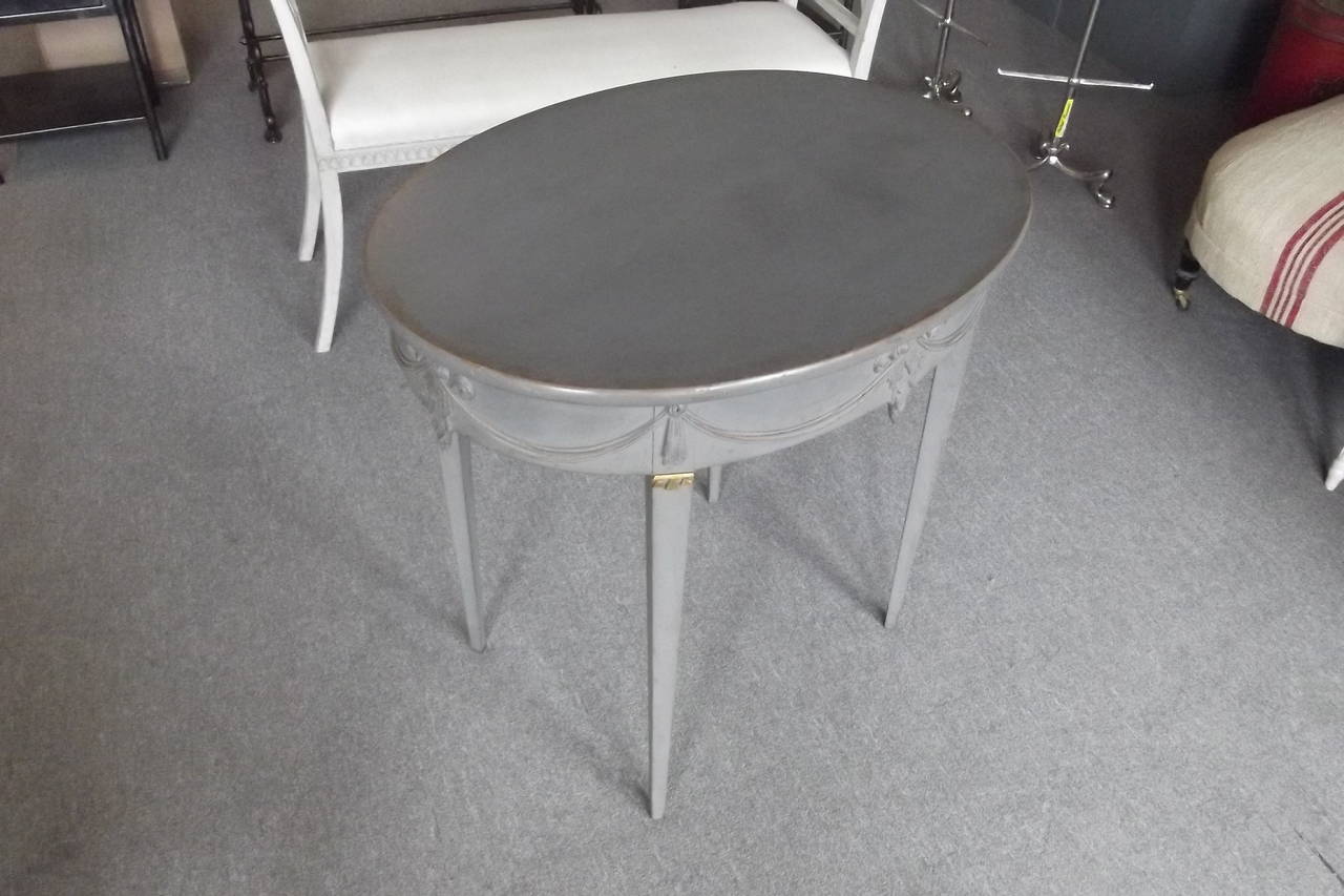 Swedish Oval Table For Sale 4