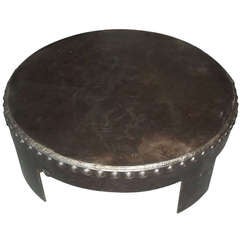 Industrial Riveted Coffee Table