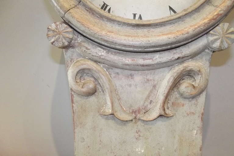 19th Century Gustavian Tall Clock