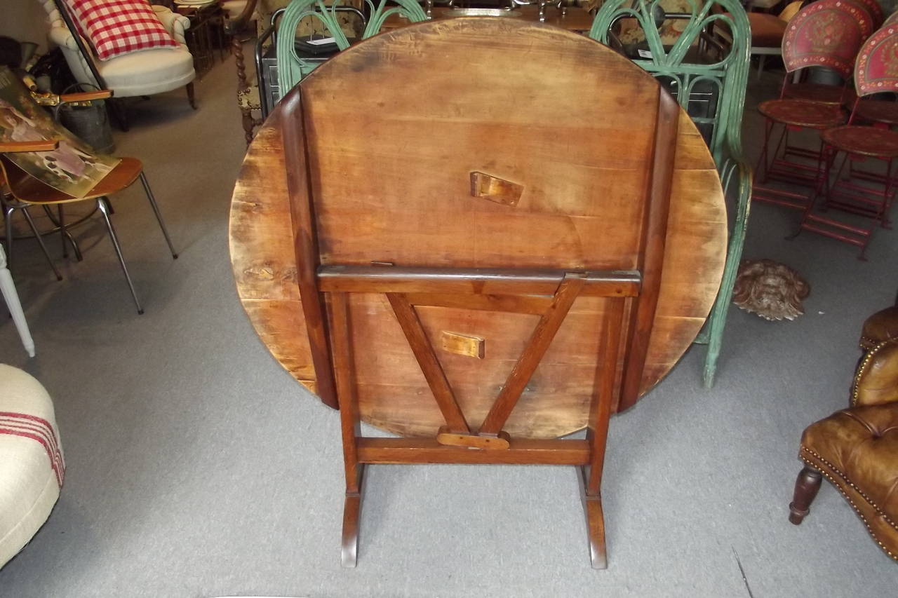 19th Century French Wine Tasting Table