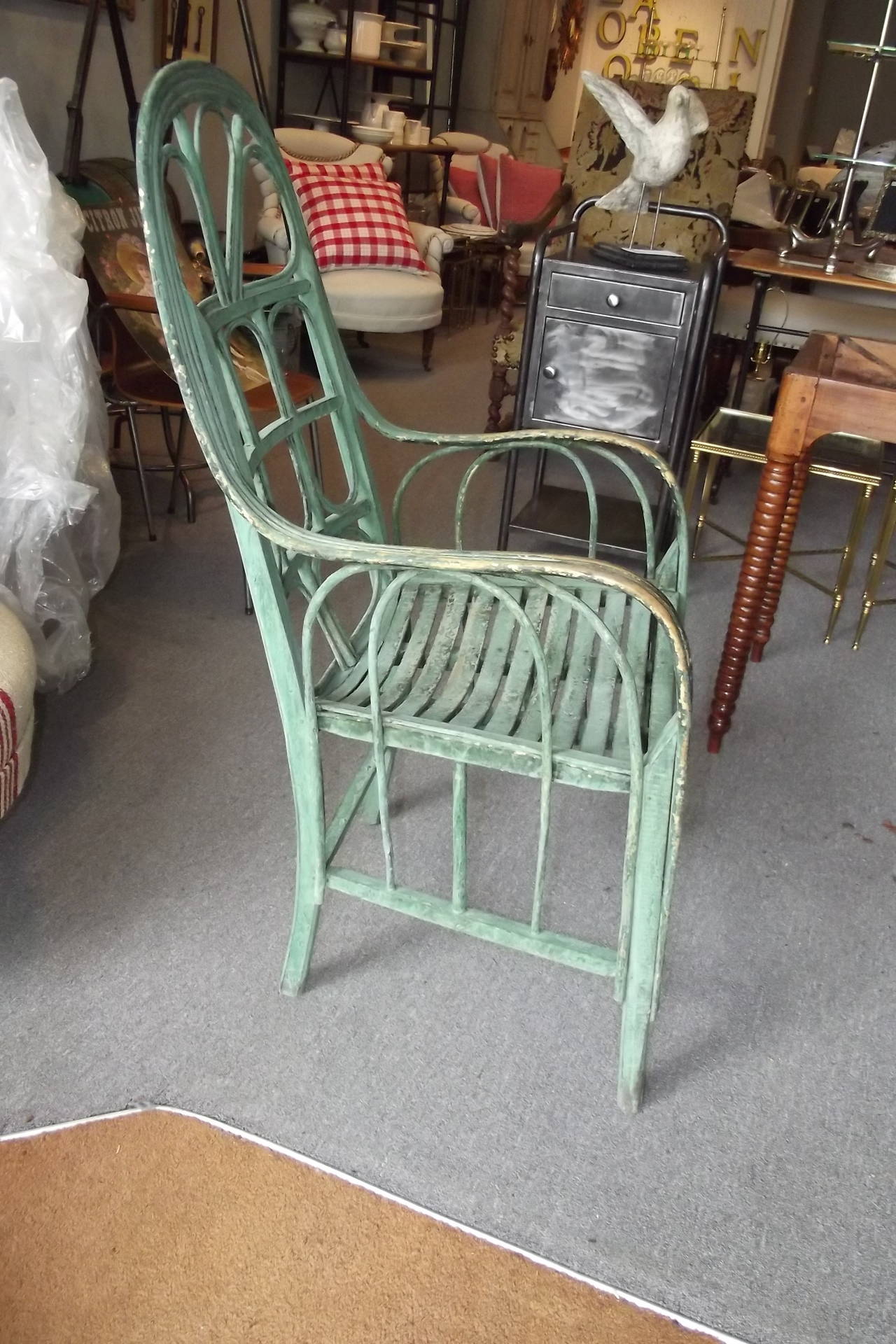 Pair of French Rattan Chairs 2