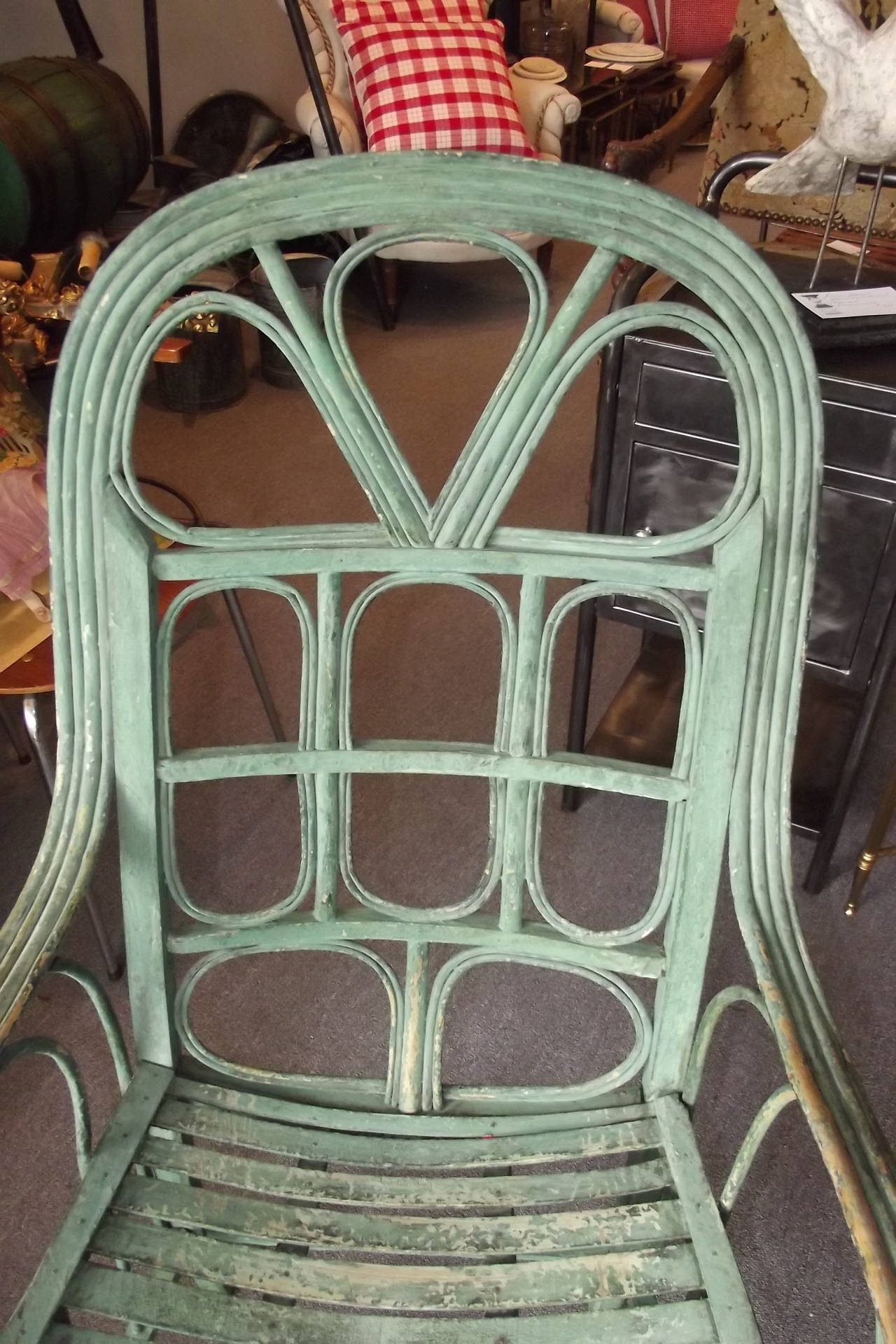 Pair of French Rattan Chairs 5