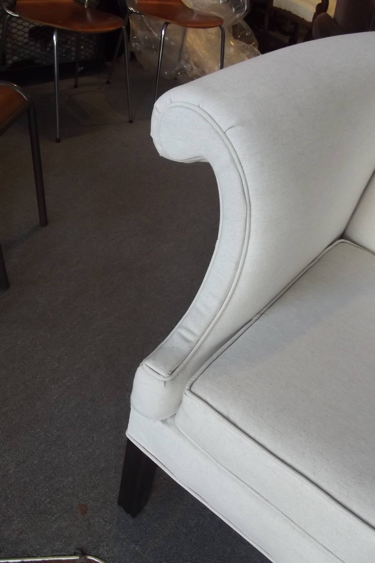 Camel Back Settee For Sale 2