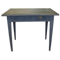 Zinc Topped Work Table