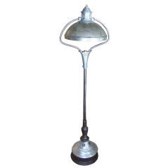 Vintage Polished Industrial Floor Lamp