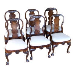 Set of Six George III Dining Chairs
