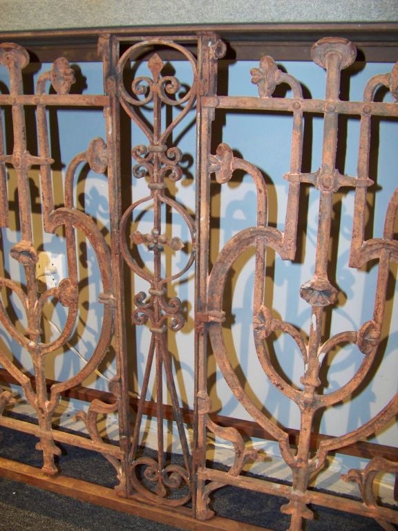 Wrought Iron Console 1