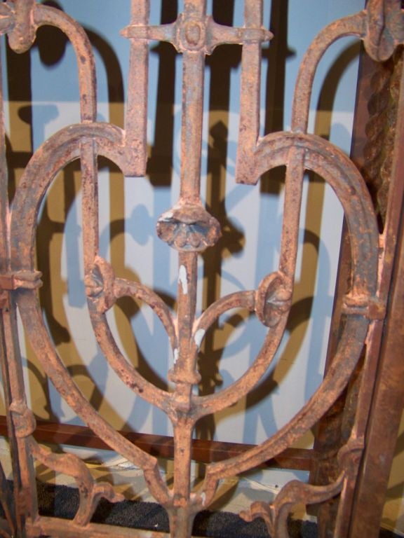 Wrought Iron Console 2