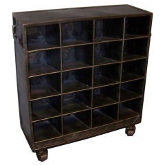 Polished Steel Parts Trolley