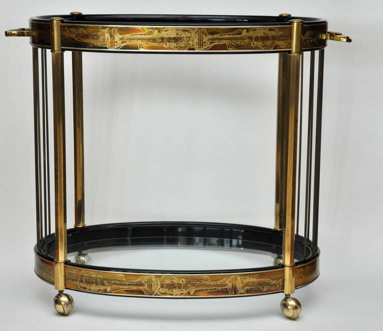 Mastercraft Bar Cart by Bernhard Rohne