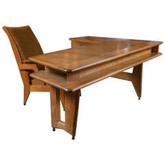 Guillerme et Chambron Desk and Chair 4
