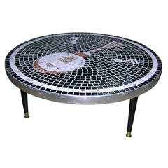 1950s Mosaic Tile Top Table 8