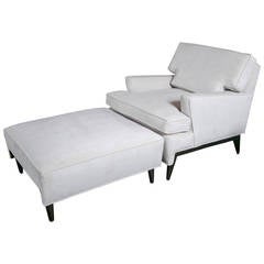 Harvey Probber Lounge Chair and Ottoman 11