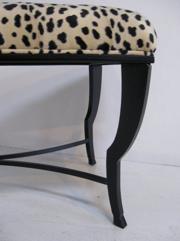 American Wrought Iron Bench / Stool
