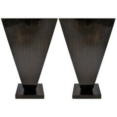 Pair of Art Deco Style End / Side Tables