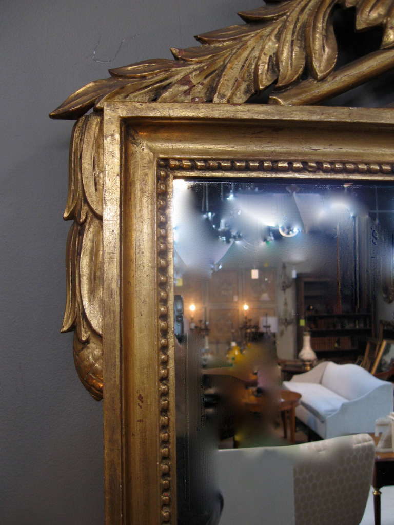 Italian Gilt Wood Mirror 2