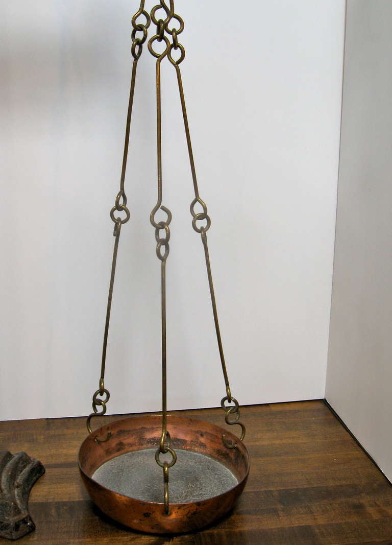 Large Brass and Iron Scale For Sale 2
