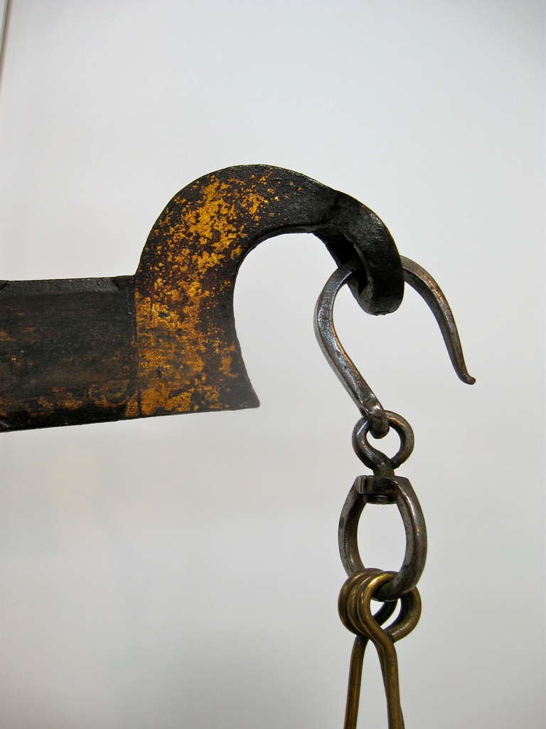 Large Brass and Iron Scale For Sale 3