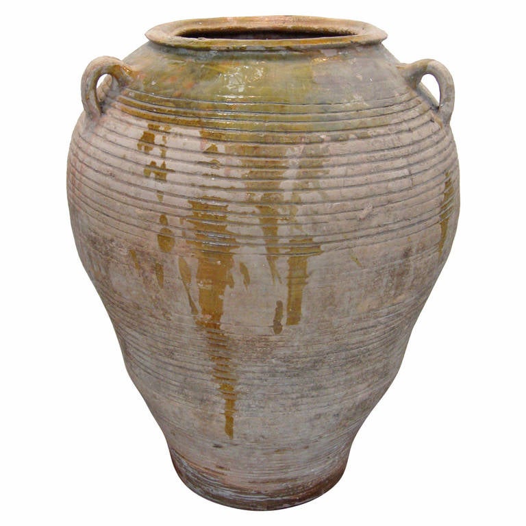 Large Terra Cotta Olive Pot