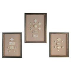 Collection of Three Framed Intaglios