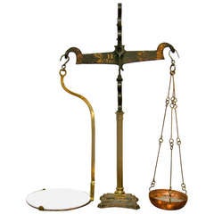 Large Brass and Iron Scale