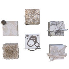 COLLECTION OF MIXED MEDIA ASSEMBLAGES