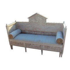 Antique early 19th.c. Swedish settee