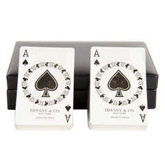 Set of Unused Vintage Playing Cards by Tiffany & Co
