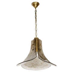 Mid-Cetury Modernist Chandelier by Carlo Nason For Mazzega