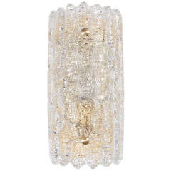 Superb Mid-Century Modernist Sconce by Carl Fagerlund for Orrefors