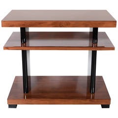 Art Deco Two-Tier Occasional Side Table by Modernage