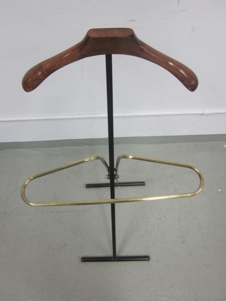 20th Century Two French Mid-Century Modern Personal Valets / Coat Stands For Sale