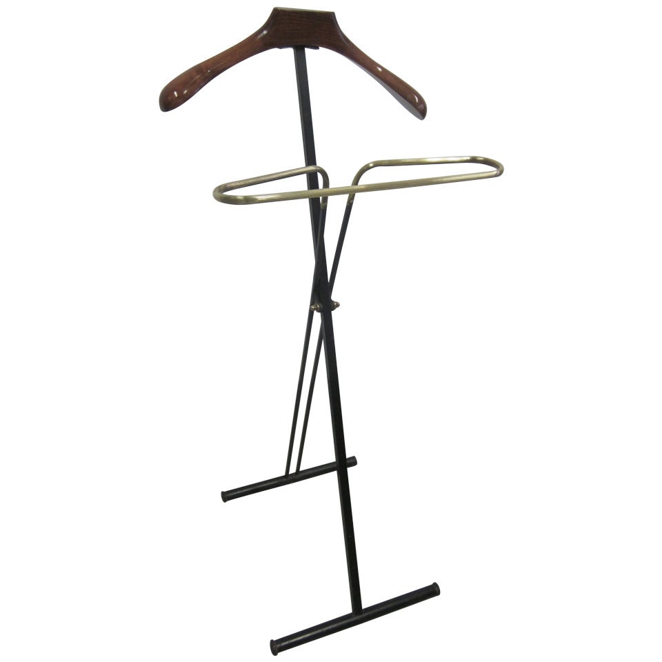 Two French Mid-Century Modern Personal Valets / Coat Stands For Sale