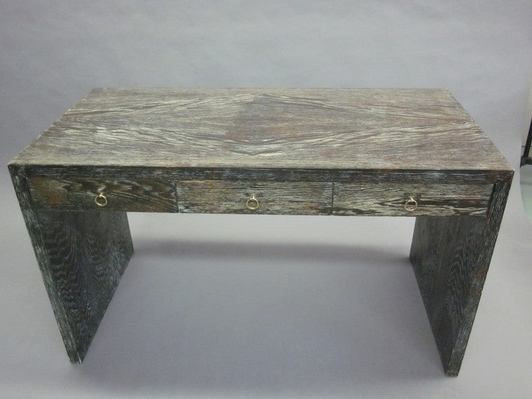 custom oak desk
