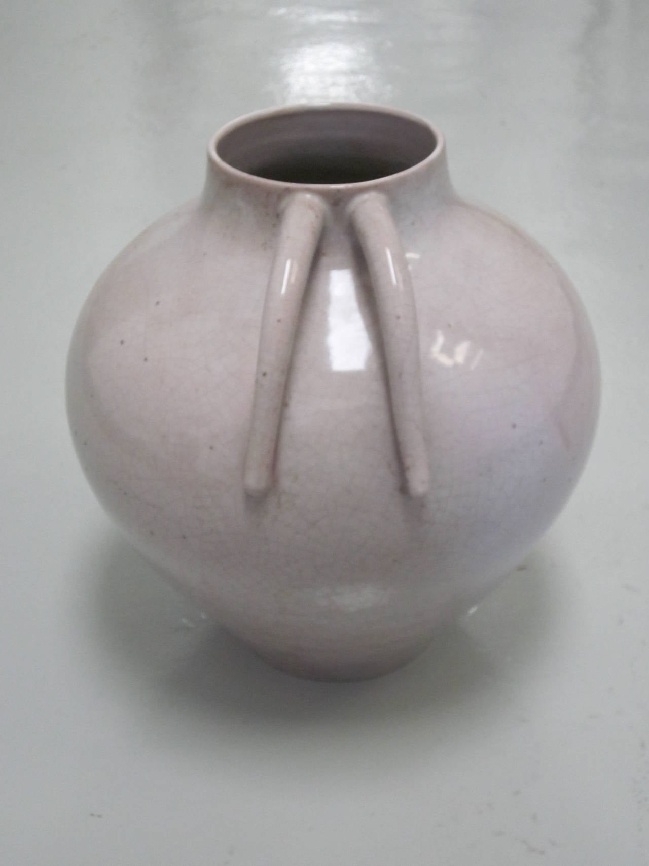Mid-20th Century Italian Mid-Century Modern Stoneware Vase / Urn / Amphora by Marcello Fantoni