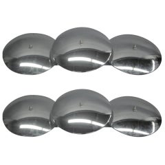 Two Large Italian Sconces / Ceiling Fixtures by Reggiani 4