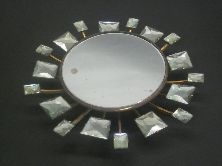 Important Italian Mirror by Max Ingrand for Fontana Arte In Good Condition For Sale In New York, NY