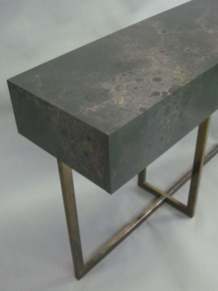 Crédence/Console/Table de canapé français moderne du milieu du siècle dernier par Jacques Quinet, 1970 en vente 1