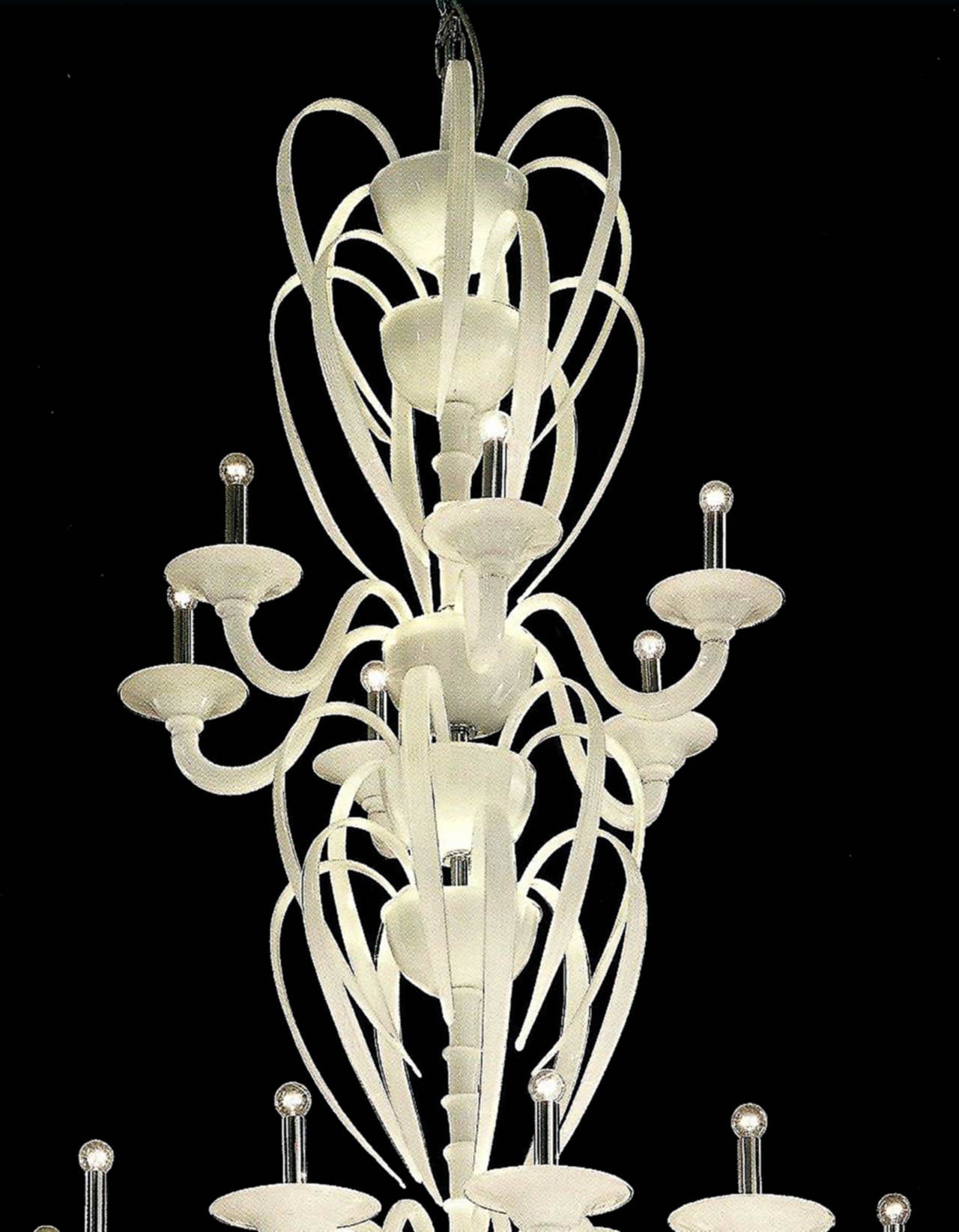 murano chandelier modern